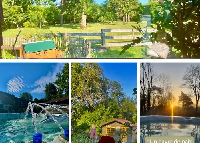 O Et Terre, Gite Ressourcement Bains Spa Cryo Sauna Et Foret